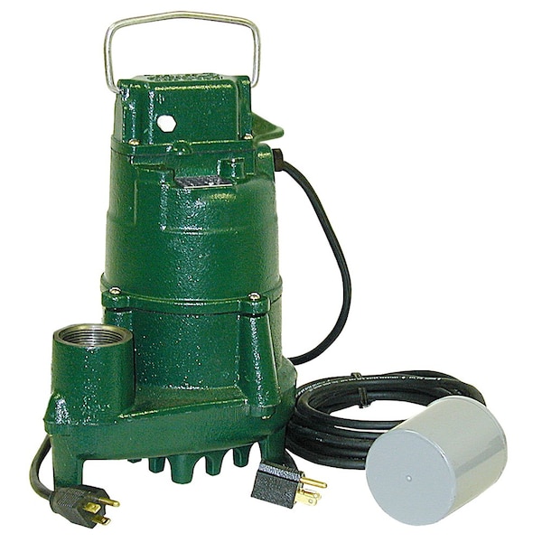 Dose-Mate Series 1-1/2 in. 115V 10.5A 2/5 hp 77 gpm NPT Cast Iron Effluent Pump
